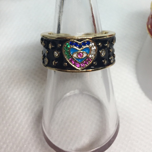Enamel Ring- Adjustable. - Picture 2 of 5
